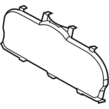 Ford AG1Z-10887-A Glass - Instrument Cluster