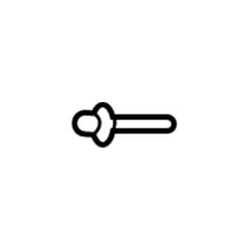 -W717294-S442 Ford Valve Stud Illustration 1 of 1