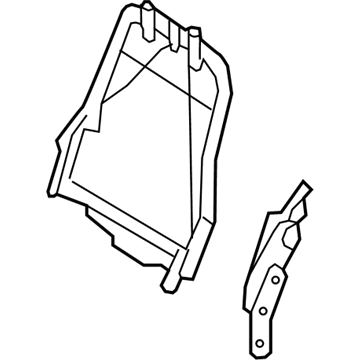 Lincoln AA5Z-5461018-A Frame Assembly