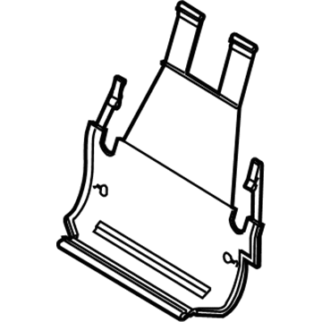 Lincoln DE9Z-74644K63-BD Cover - Seat Track