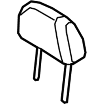 Lincoln BE9Z-74610A60-B Pad - Headrest