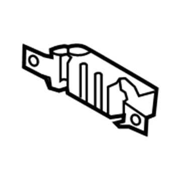 AE9Z-8016279-A Ford Damper, Passenger Side Illustration 1 of 1