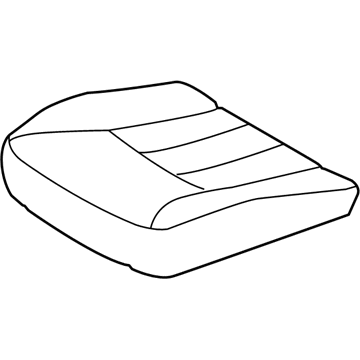 Mercury BN7Z-5462901-AA Cover Assembly - Seat Cushion