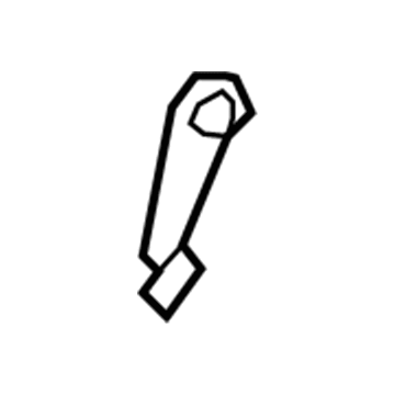 Ford 7L1Z-7862419-B Adjust Handle, Front Driver Side 7L1Z-7862419-B Ford Adjust Handle, Front Driver Side Illustration 1 of 1