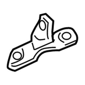 Mercury 6E5Z-54610D09-A Bracket - Seat Belt Retainer