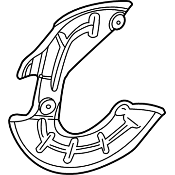 Ford XR3Z-2K004-AA Shield - Splash