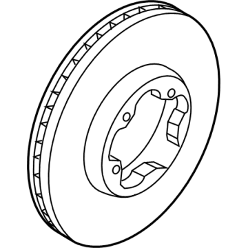 Ford CK4Z-1125-J Rotor Assembly - Brake
