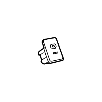 Ford BK2Z-18C621-A Defroster Switch BK2Z-18C621-A Ford Defroster Switch Illustration 1 of 1