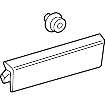 Ford KK3Z-6120938-EA Molding - Door Outside