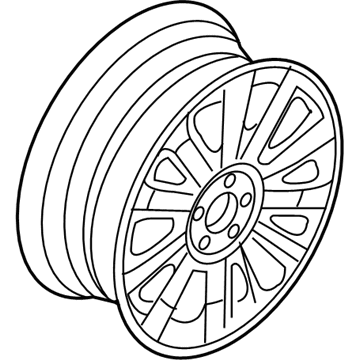 Ford AT4Z-1007-B Wheel Assembly