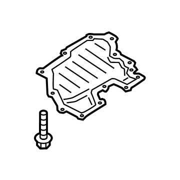 Ford JL3Z-6675-C Pan Assembly - Engine Oil