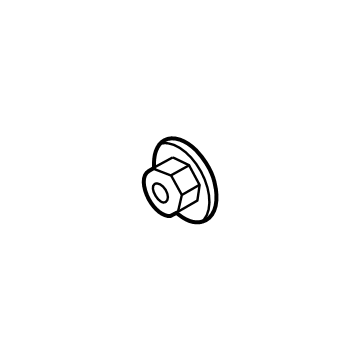 Ford -W711059-S442 Nut And Washer Assembly - Hex.