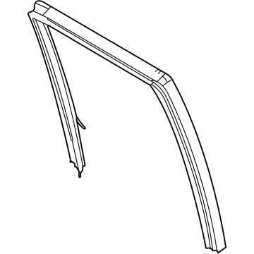 Ford FL3Z-1825766-B Run Assembly - Glass