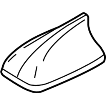 Mercury 8G1Z-18936-A Stanchion - Radio Antenna