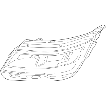 Lincoln LJ7Z-13008-AA Lamp Assembly