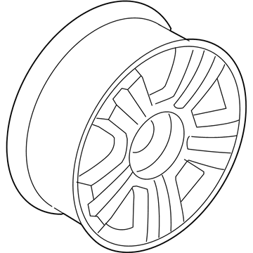Ford 7L3Z-1007-H Wheel Assembly