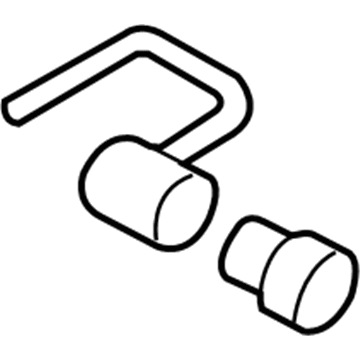 Ford 6L3Z-1A043-AA Nut - Wheel