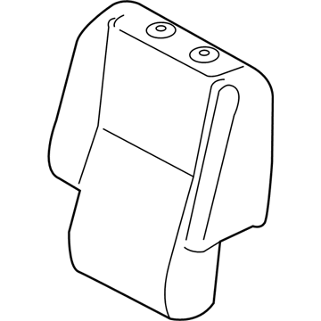 Ford FT1Z-1766600-AB Cover Assembly - Rear Seat Back