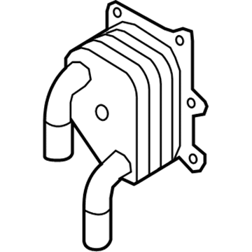 Ford 8A8Z-6A642-A Oil Cooler Assembly