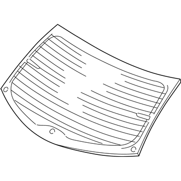 Ford 2M5Z-6142006-AA Glass - Back Window