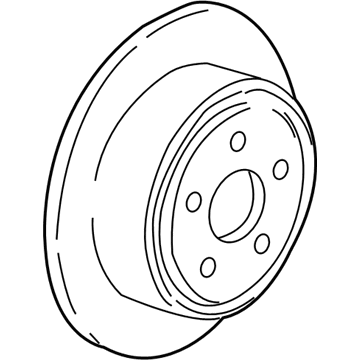 Ford YL2Z-2V026-BB Rotor Assembly