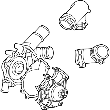 Ford 5L8Z-8501-AA Pump Assembly - Water