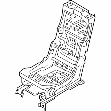 L1MZ-99613A10-H Ford Seat Frame, Center Driver Side Illustration 1 of 1