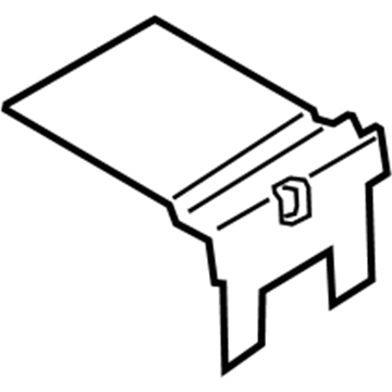 Ford GL3Z-1504604-A Hinge Assembly - Center Armrest