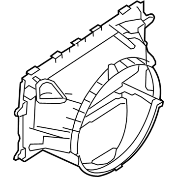 Ford Fan Shroud - 9L3Z-8146-BA