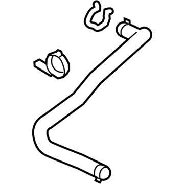 Ford Coolant Reservoir Hose - 9L3Z-8260-B