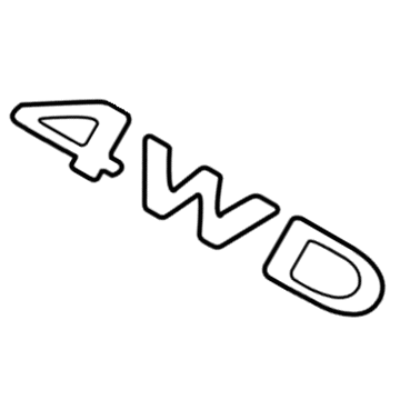 Ford FB5Z-9942528-D Emblem