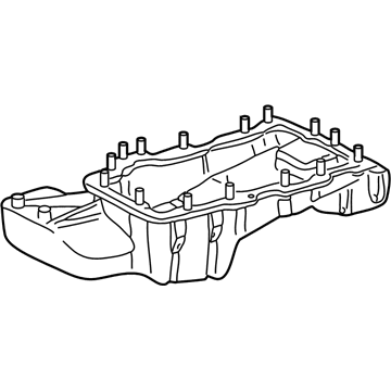 Ford 5F9Z-6675-AA Pan Assembly - Engine Oil