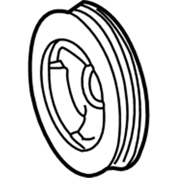 Ford 5F9Z-6312-AA Pulley - Crankshaft