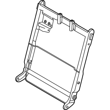 Ford JC3Z-16613A38-A Frame - Rear Seat Back Retainer