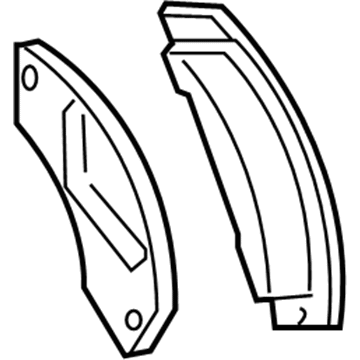 Ford BU2Z-2V001-C Kit - Brake Lining