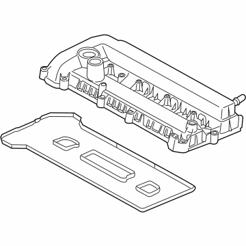 Ford LX6Z-6582-C Cover - Cylinder Head LX6Z-6582-C Ford Cover - Cylinder Head Illustration 1 of 1