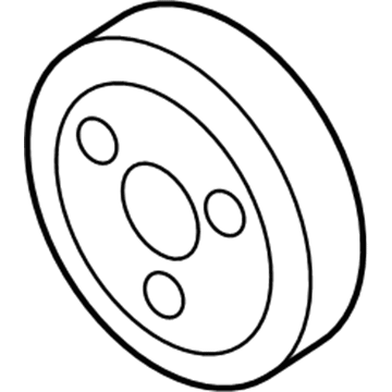 Mercury 1S7Z-8509-A Pulley - Water Pump