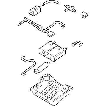 Ford F6DZ-9D653-BA Reservoir Assembly