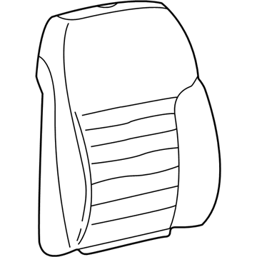 Ford 2R3Z-6364416-AAA Cover Assembly - Seat Back
