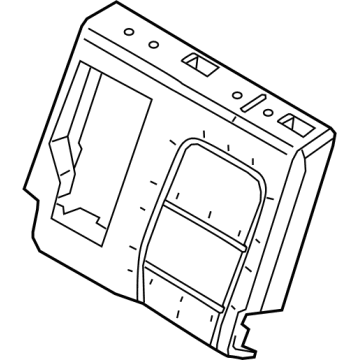 Lincoln LJ7Z-7866801-A Pad - Rear Seat Back