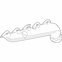 Ford Excursion Exhaust Manifold - YC2Z-9431-BA Exhaust Manifold, Driver Side