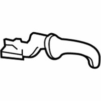 Lincoln Navigator Interior Door Handle - F75Z-7822601-AAA Handle, Inside, Front Inner Driver Side