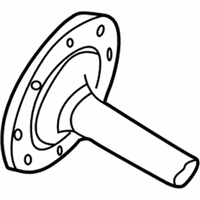 Ford E-150 Econoline Axle Shaft - YC2Z-4234-DB Axle Shaft, Rear Driver Side