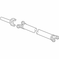 Ford E-150 Econoline Drive Shaft - F7UZ-4602-RA Drive Shaft, Rear