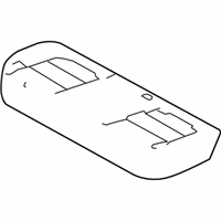 Ford Five Hundred Seat Covers - 5G1Z-5463804-AAA Cushion Cover, Rear