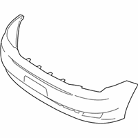 Ford Flex Parts - 8A8Z-17D957-APTM Bumper Cover, Front