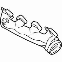 Lincoln Blackwood Exhaust Manifold - XL1Z-9431-BA Exhaust Manifold, Driver Side
