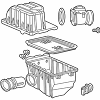 Mercury Air Filter Box - 1L2Z-9600-BF Air Cleaner Assembly