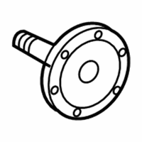 Ford Expedition Axle Shaft - 6L1Z-3219-AA Drive Axle, Front Passenger Side