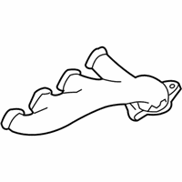 Lincoln Exhaust Manifold - F5AZ-9431-A Exhaust Manifold, Driver Side